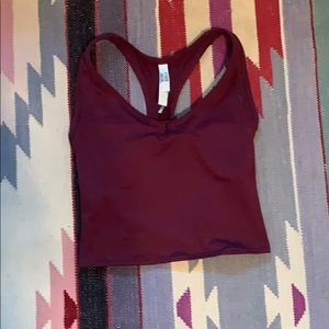 Victoria’s Secret lace-up crop, sz small